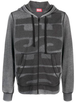 

Ginn mélange-effect hoodie, Diesel S-Ginn mélange-effect hoodie