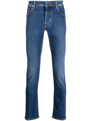 

Slim-fit denim jeans, Jacob Cohën Slim-fit denim jeans
