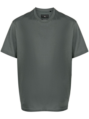 

Logo-raised stretch-cotton T-shirt, Y-3 Logo-raised stretch-cotton T-shirt