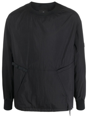 

Padded crew-neck sweatshirt, Y-3 Padded crew-neck sweatshirt