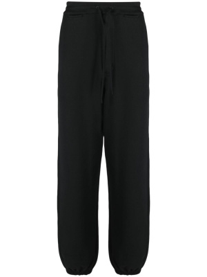 

Logo-patch cotton track pants, Y-3 Logo-patch cotton track pants