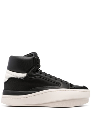 

Centennial panelled leather sneakers, Y-3 Centennial panelled leather sneakers