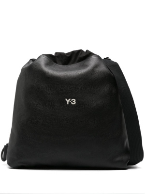 

Logo-print messenger bag, Y-3 Logo-print messenger bag