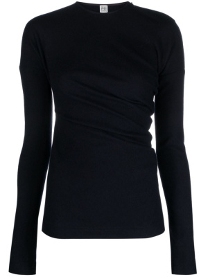 

Crew-neck long-sleeve jumper, TOTEME Crew-neck long-sleeve jumper