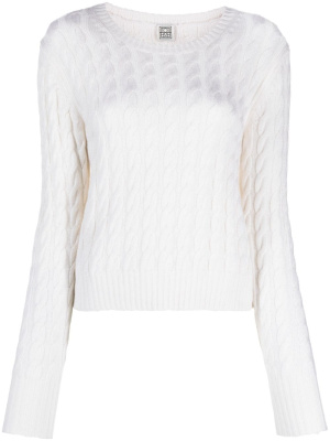 

Cable-knit jumper, TOTEME Cable-knit jumper