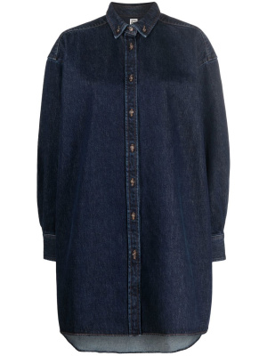 

Long-sleeved denim shirt, TOTEME Long-sleeved denim shirt