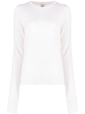 

Crew-neck thumbslot jumper, TOTEME Crew-neck thumbslot jumper
