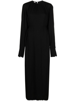 

Tie-waist maxi dress, TOTEME Tie-waist maxi dress