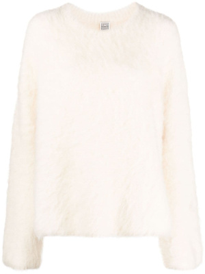 

Textured alpaca wool-blend jumper, TOTEME Textured alpaca wool-blend jumper