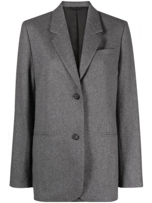 

Single-breasted flannel blazer, TOTEME Single-breasted flannel blazer