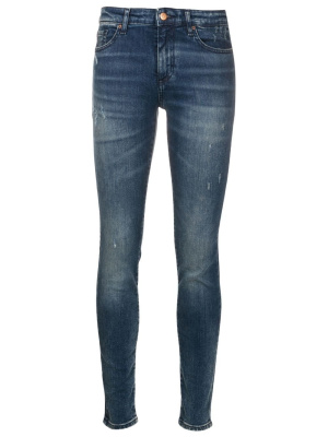 

High-rise skinny jeans, Armani Exchange High-rise skinny jeans