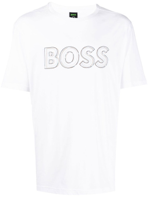 

Tee 1 logo-print T-shirt, BOSS Tee 1 logo-print T-shirt
