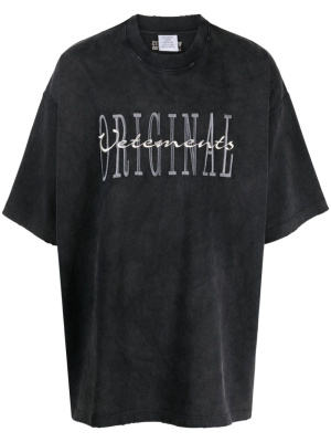 

Original logo-print T-shirt, VETEMENTS Original logo-print T-shirt