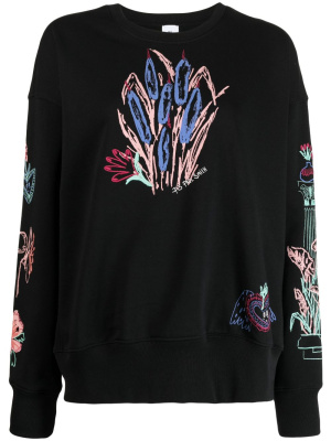 

Floral-print cotton sweatshirt, PS Paul Smith Floral-print cotton sweatshirt