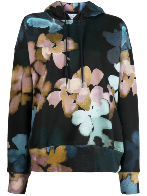 

Floral-print cotton hoodie, PS Paul Smith Floral-print cotton hoodie