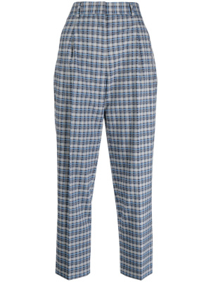 

Check-pattern cropped trousers, PS Paul Smith Check-pattern cropped trousers