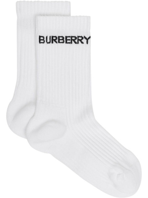 

Logo intarsia ankle socks, Burberry Logo intarsia ankle socks