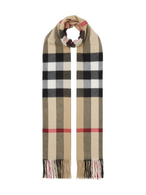 

Vintage Check cashmere scarf, Burberry Vintage Check cashmere scarf
