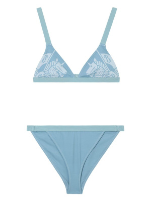 

Equestrian Knight-print bikini set, Burberry Equestrian Knight-print bikini set
