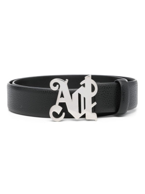 

PA Monogram leather belt, Palm Angels PA Monogram leather belt