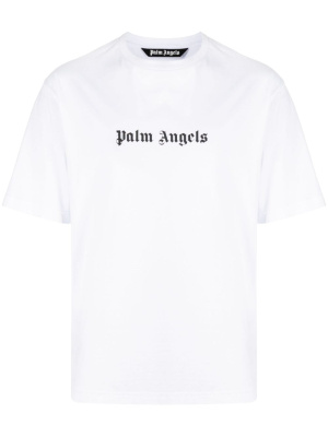 

Logo-print cotton T-shirt, Palm Angels Logo-print cotton T-shirt