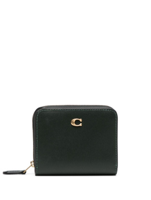

Logo-plaque leather wallet, Coach Logo-plaque leather wallet