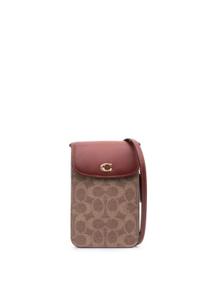 

Monogram phone crossbody bag, Coach Monogram phone crossbody bag