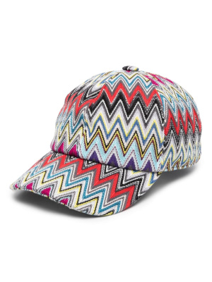 

Zigzag-woven cotton cap, Missoni Zigzag-woven cotton cap