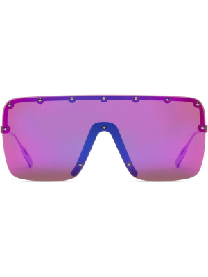 

Mask-shape studded sunglasses, Gucci Eyewear Mask-shape studded sunglasses