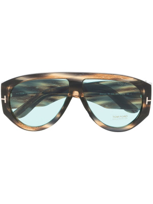 

Marbled tinted sunglasses, TOM FORD Eyewear Marbled tinted sunglasses