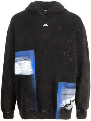 

Bouchards graphic-print cotton hoodie, A-COLD-WALL* Bouchards graphic-print cotton hoodie