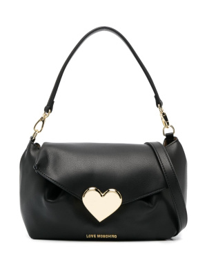 

Gracious metallic-heart tote bag, Love Moschino Gracious metallic-heart tote bag