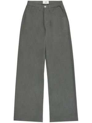 

Straight-leg cotton trousers, AMI Paris Straight-leg cotton trousers