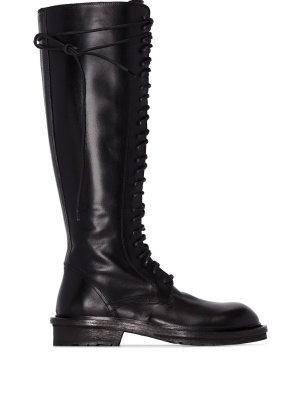 

Lace-up knee-high boots, Ann Demeulemeester Lace-up knee-high boots