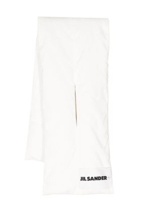 

Down-padded cotton scarf, Jil Sander Down-padded cotton scarf