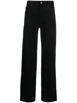 

Frayed-stitch straight-leg jeans, HELIOT EMIL Frayed-stitch straight-leg jeans