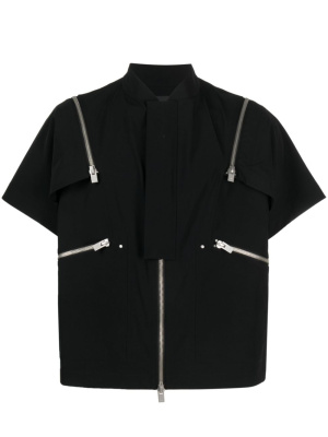 

Anophyte detachable-sleeve boxy shirt, HELIOT EMIL Anophyte detachable-sleeve boxy shirt