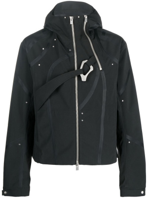 

Zip-up hooded jacket, HELIOT EMIL Zip-up hooded jacket