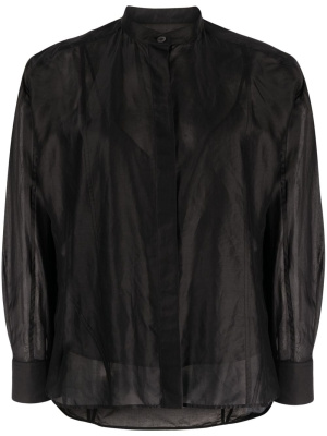 

Semi-sheer cotton shirt, Jil Sander Semi-sheer cotton shirt