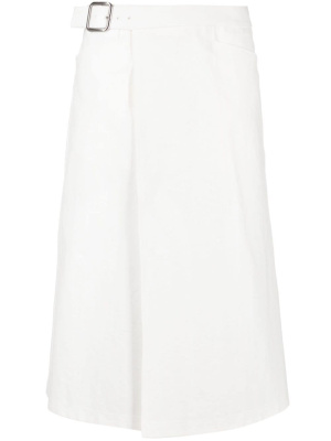 

High-waist cotton skirt, Jil Sander High-waist cotton skirt