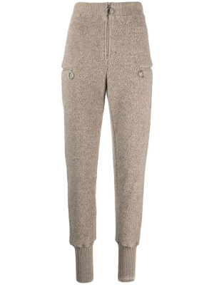 

Knitted zip-front track pants, Jil Sander Knitted zip-front track pants