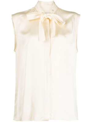 

Tie-fastening sleeveless blouse, Jil Sander Tie-fastening sleeveless blouse