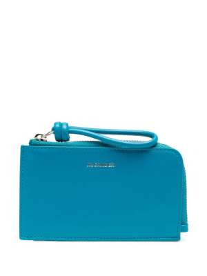 

Logo-stamp leather wallet, Jil Sander Logo-stamp leather wallet