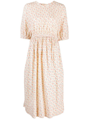 

Garden floral-print cotton dress, YMC Garden floral-print cotton dress