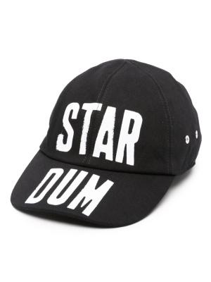 

X Mark Flood slogan-print cap, 1017 ALYX 9SM X Mark Flood slogan-print cap