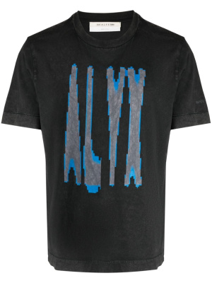 

Logo-print cotton T-shirt, 1017 ALYX 9SM Logo-print cotton T-shirt