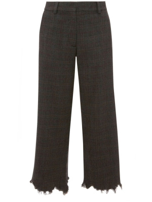 

Distressed-effect straight-leg trousers, JW Anderson Distressed-effect straight-leg trousers