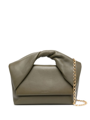 

Twister leather tote bag, JW Anderson Twister leather tote bag