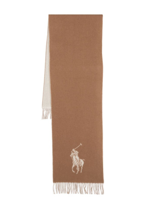 

Polo Pony-motif scarf, Polo Ralph Lauren Polo Pony-motif scarf