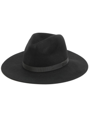 

Logo-embroidered wool fedora, Polo Ralph Lauren Logo-embroidered wool fedora